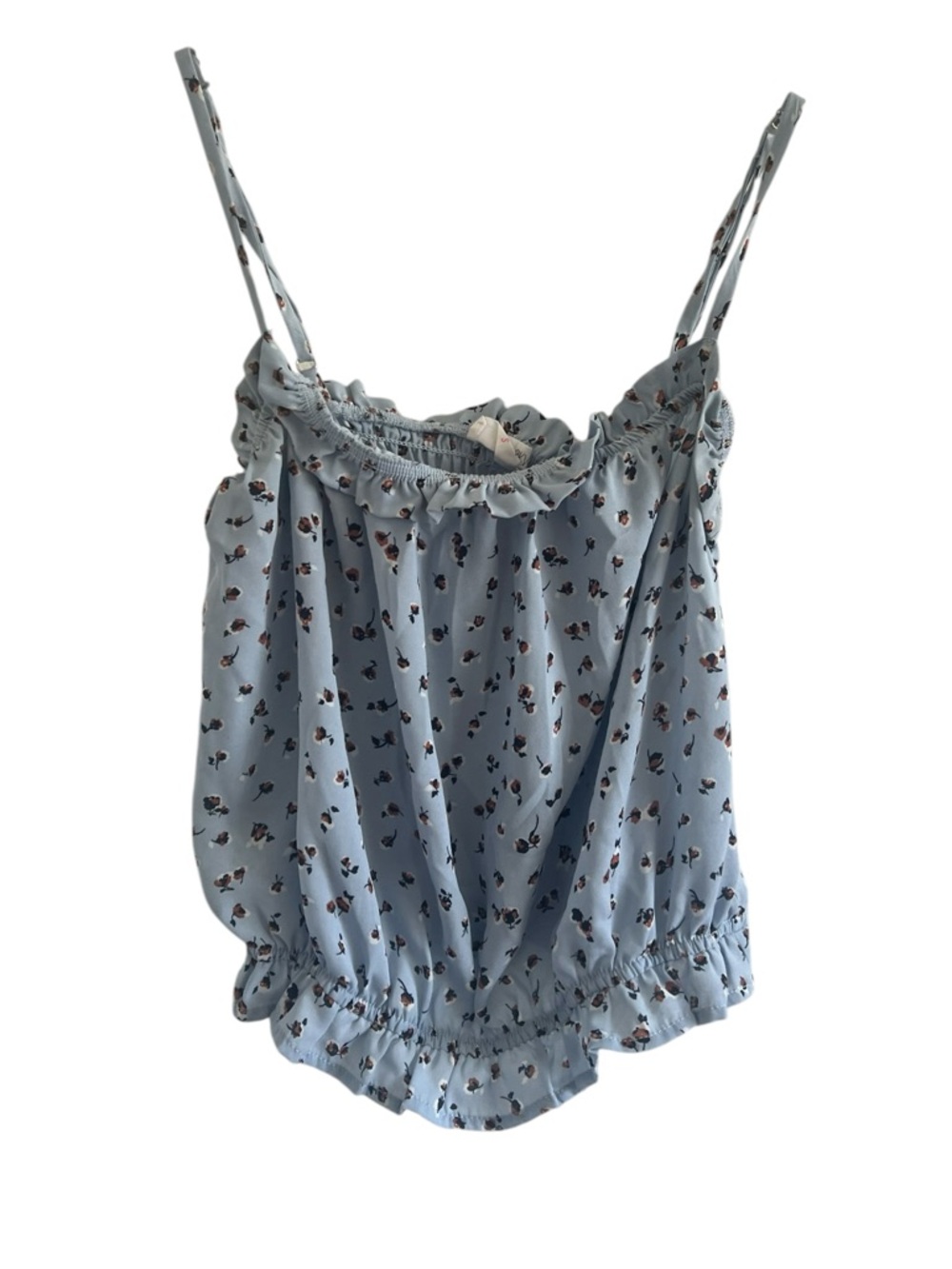 Sienna Sky Light Blue Floral Cami Top